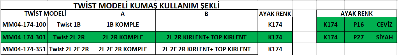 Twist 2L 2R
